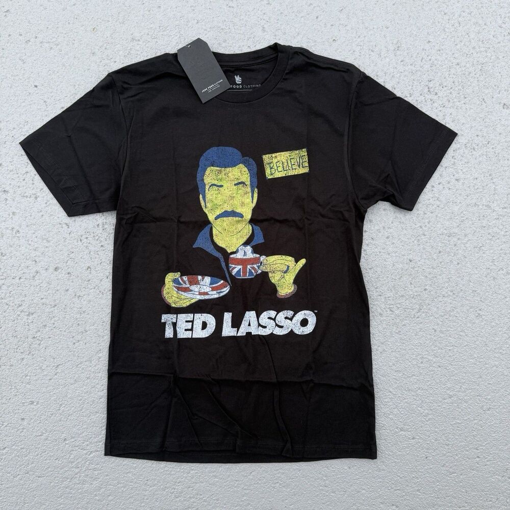Ted Lasso Believe Graphic T-shirt Black Men’s Small